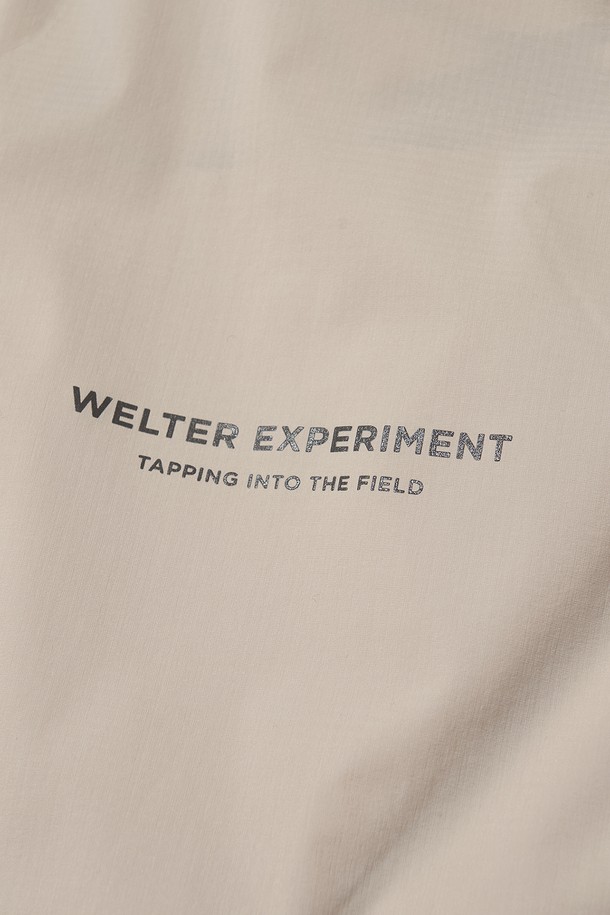 WELTER EXPERIMENT - 다운/패딩 - REFLECTIVE STITCH PRIMALOFT INSULATION JACKET_CREAM_WOL093