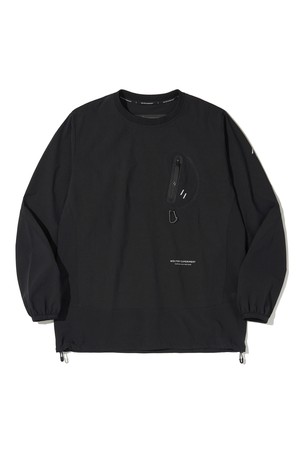 BREATHABLE LONG SLEEVE PULLOVER_BLACK_WLT032