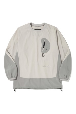 BREATHABLE LONG SLEEVE PULLOVER_LIGTH GRAY_WLT033