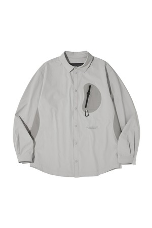 HEART POCKET SHIRT JACKET_LIGHT GRAY_WCL018