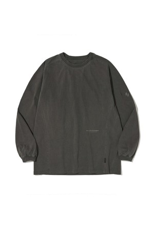 CONTRAST LONG SLEEVE T-SHIRT_BLACK_WLT026