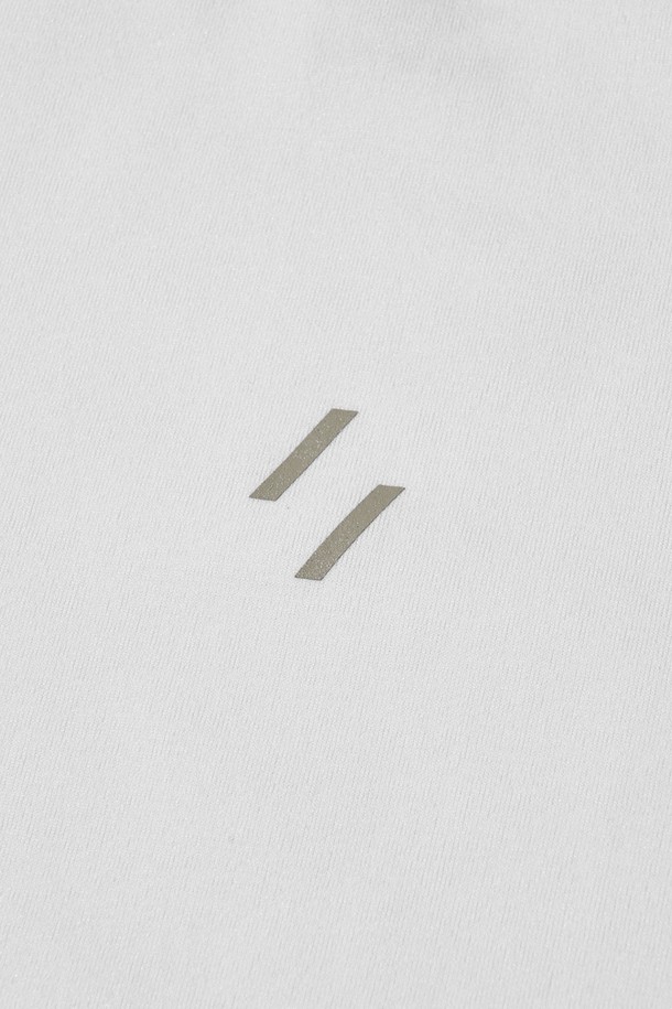 WELTER EXPERIMENT - 반팔티셔츠 - HIVORA T-SHIRT_WHITE