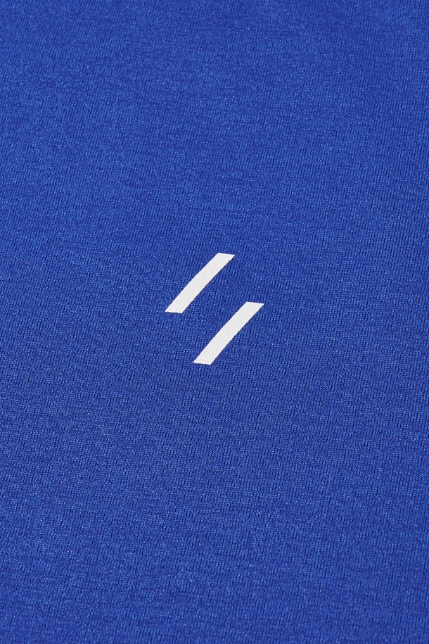 WELTER EXPERIMENT - 반팔티셔츠 - HIVORA T-SHIRT_BLUE
