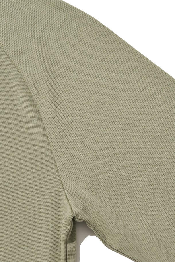 WELTER EXPERIMENT - 긴팔티셔츠 - BRISA RAGLAN LONG SLEEVES T-SHIRT_SAGE GREEN