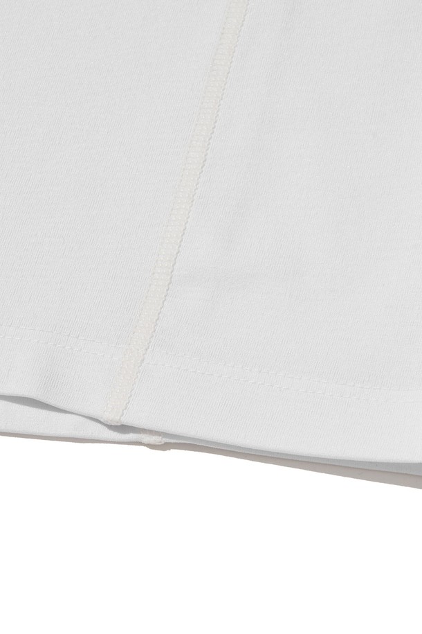 WELTER EXPERIMENT - 반팔티셔츠 - HIVORA T-SHIRT_WHITE
