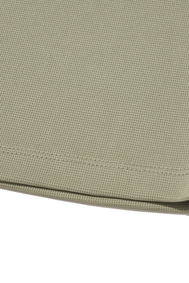 WELTER EXPERIMENT - 긴팔티셔츠 - BRISA RAGLAN LONG SLEEVES T-SHIRT_SAGE GREEN