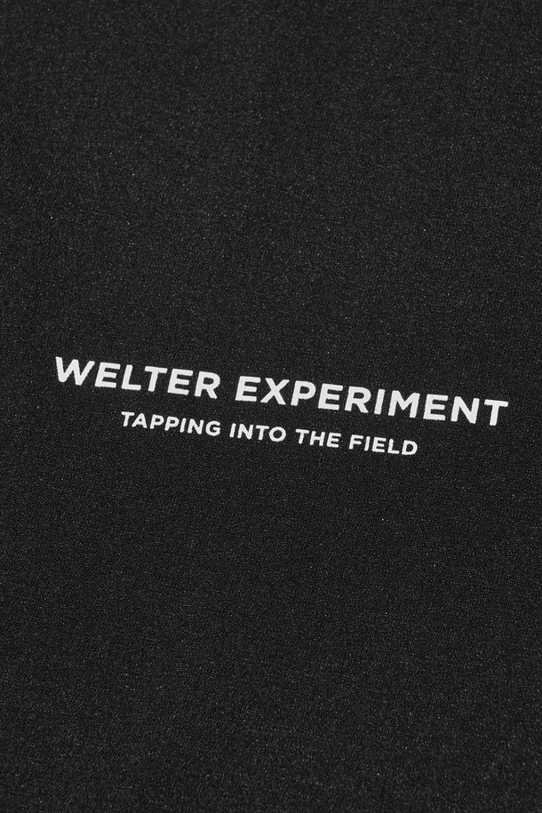 WELTER EXPERIMENT - 긴팔티셔츠 - HIVORA LONGSLEEVES T-SHIRT_BLACK