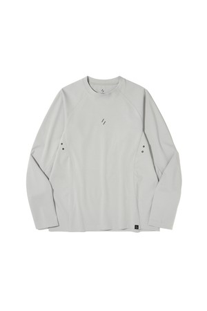 FLEXICH LONG SLEEVES T-SHIRT_LIGHT GRAY