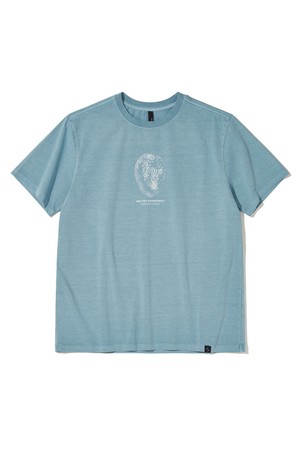 SUN-HEADED DEITY T-SHIRT_SKY BLUE