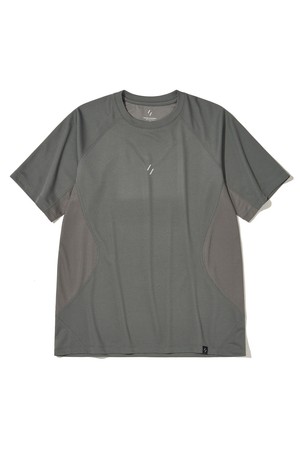HYDRAFUSE MESH T-SHIRT_GRAY