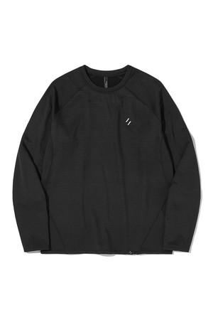 Thermosquare Fleece Long Sleeve T-shirt Black