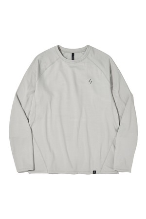 Thermosquare Fleece Long Sleeve T-shirt White