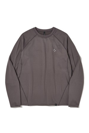 Thermosquare Fleece Long Sleeve T-shirt Grayish Purple