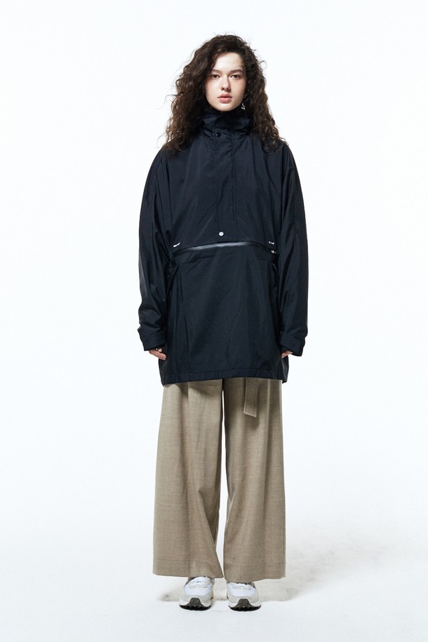 HAUS 072C - 자켓 - PANCHO.st GENDERLESS JACKET PADDING BLACK