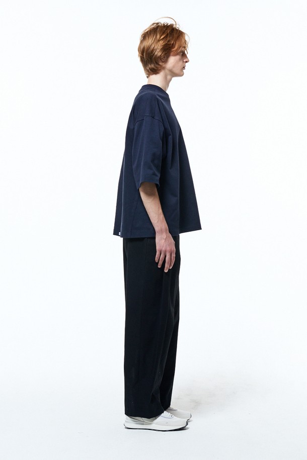 HAUS 072C - 캐주얼팬츠 - MEN`S COTTON PANTS BLACK