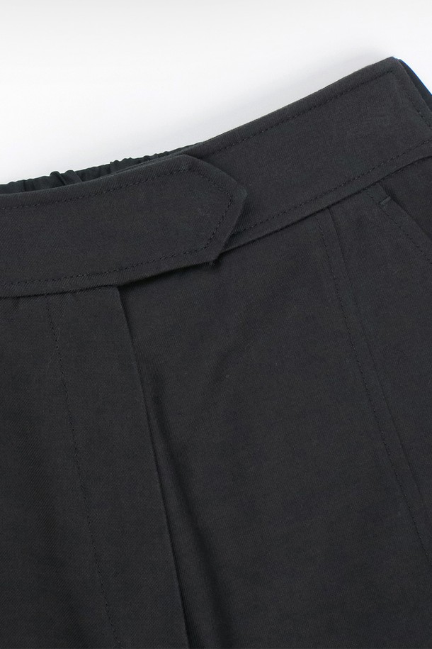 HAUS 072C - 롱/미디팬츠 - BEGGY FIT PANTS DARK GREY