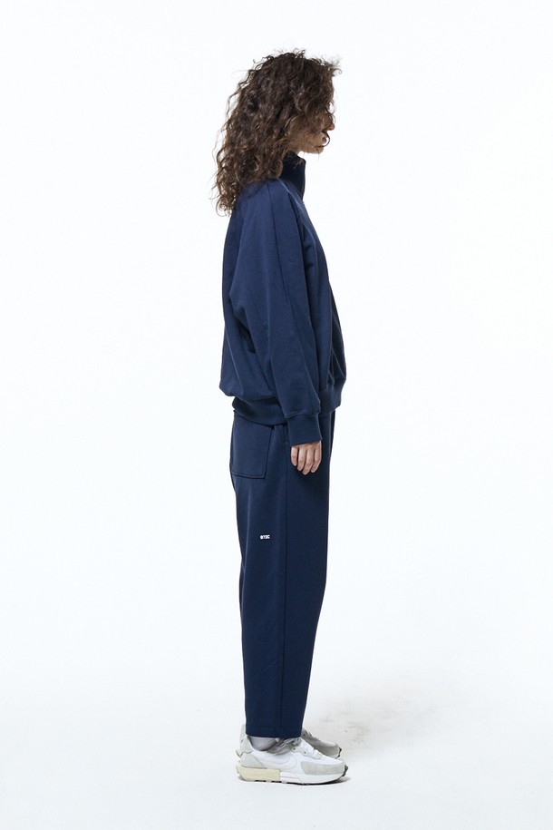 HAUS 072C - 롱/미디팬츠 - TERRY SETUP PANTS NAVY