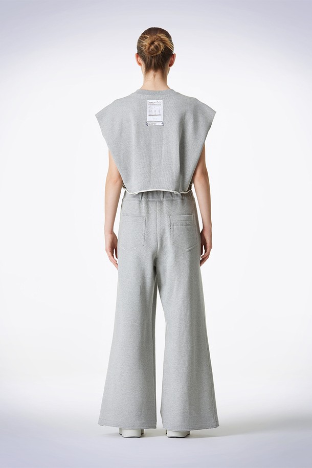 HAUS 072C - 롱/미디팬츠 - AKKA PANTS GREY