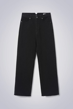 STRAIGHT JEANS BLACK