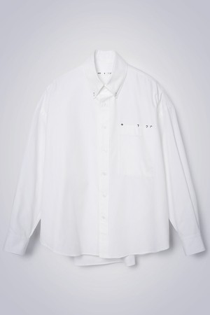 UNISEX LOGO SHIRTS WHITE