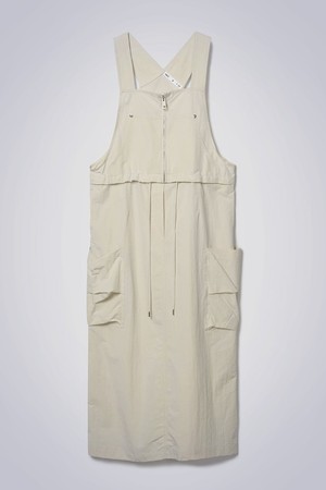SUSPENDER LING ONEPIECE LIGHT BEIGE