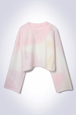AURORA CROP T-SHIRTS LIGHT PINK