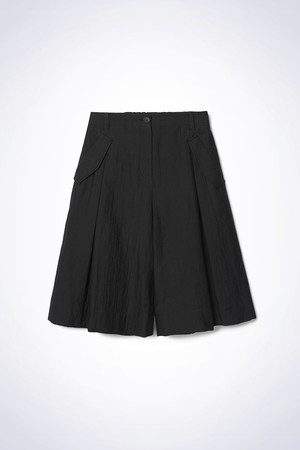 SEERSUCKER HALF PANTS DARK GREY