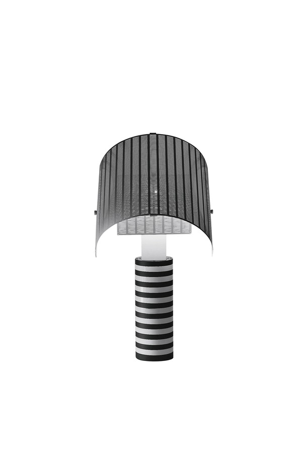 [Artemide] 쇼군 테이블 램프는 블랙, 화이트 두 가지 색상으로 제공되며, 스트라이프 패턴의 기둥이 특징입니다. 입체적인 구조와 패턴 사이에서 빛과 그림자를 연출하여 공간에 특별한 분위기를 선사합니다. 사이즈는 120 x 320이며, 실내 조명 용도로 사용됩니다. 전문 시공팀의 무료 설치, 1년 무상 A/S, 무료 배송 서비스가 제공됩니다. 오후 3시 이전 결제 시 다음날 출고되며, 3-5일 내 배송과 함께 시공팀이 방문하여 설치를 도와드립니다. 전용 전구가 포함되어 있으며, 지정된 와트 수를 준수하여 사용해야 합니다.
