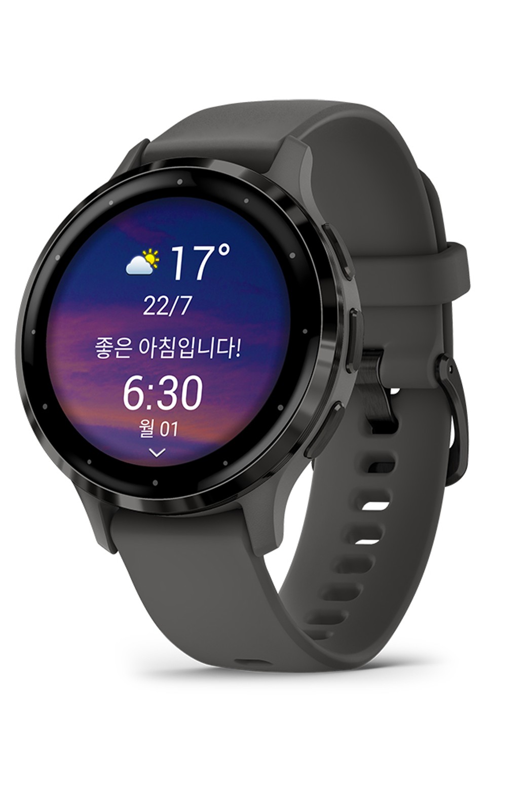 GARMIN - 기타소품 - 가민 베뉴3S 페블그레이 피트니스 GPS 스마트워치