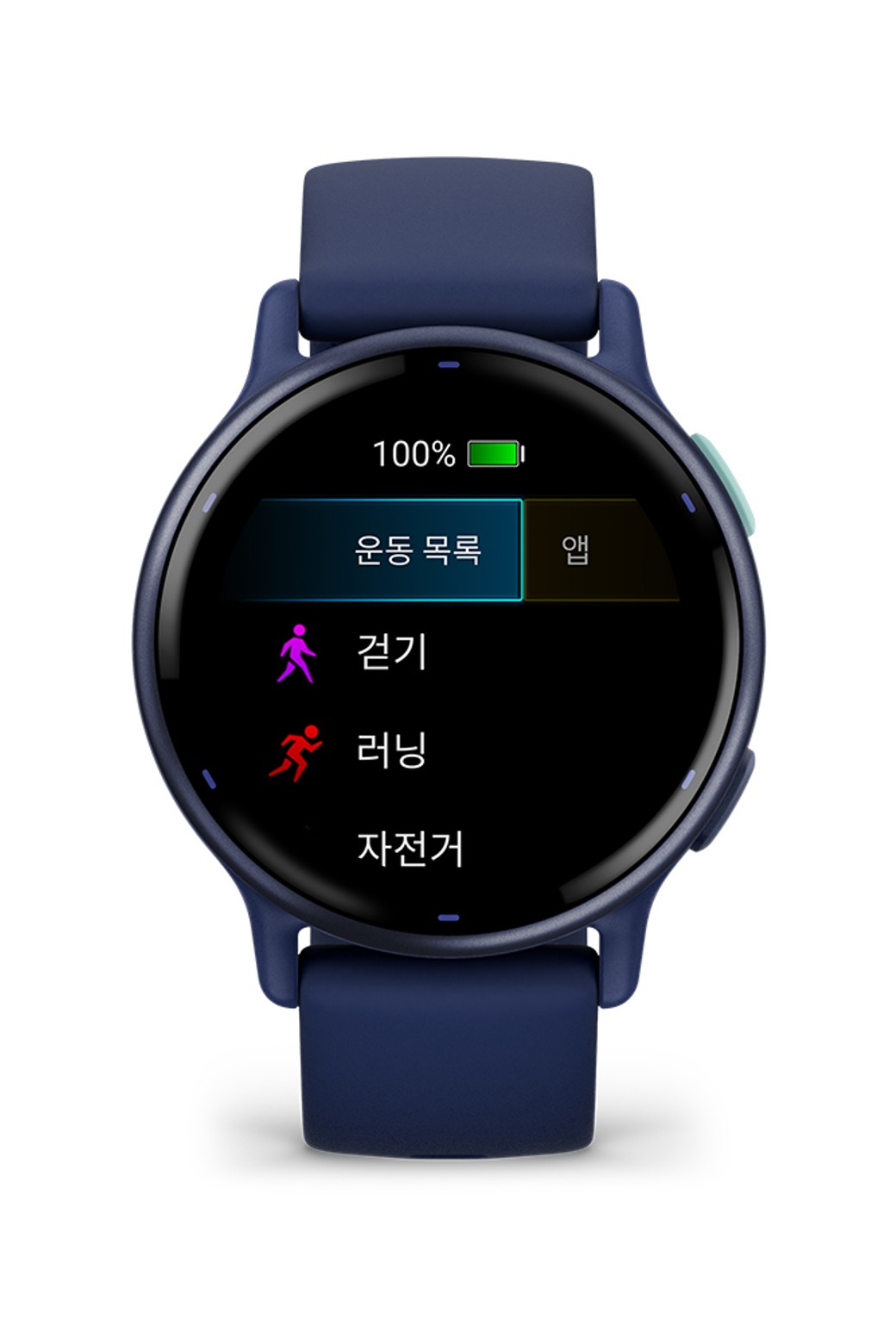 GARMIN - 기타소품 - 가민 비보액티브5 블루 피트니스 GPS 스마트워치