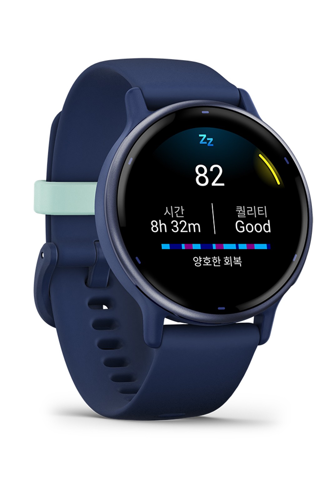 GARMIN - 기타소품 - 가민 비보액티브5 블루 피트니스 GPS 스마트워치