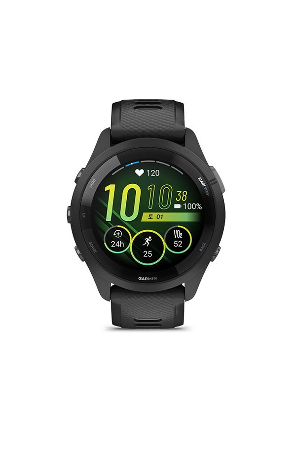 GARMIN - 기타소품 - 가민 포러너 265 뮤직 블랙 GPS 스마트워치