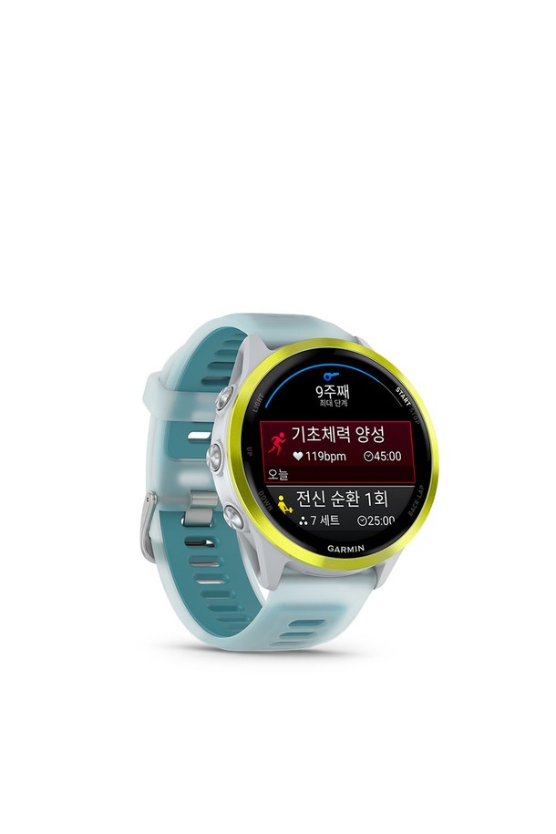 가민 포러너 570 47mm 화이트 러닝 GPS 스마트워치는 러닝, 스포츠, 일상 등 다양한 상황에 어울리는 스마트워치입니다. 알루미늄과 고릴라글래스 소재로 제작되었으며, 무지 디자인에 AMOLED 디스플레이, 마이크, 스피커를 갖추었습니다. GPS, 심박수 측정, 산소포화도 측정, 스트레스 모니터링, 수면 추적 등 다양한 기능을 제공하며, 음성 통화 및 방수 기능으로 활동성을 높였습니다. 배터리 수명은 스마트워치 모드에서 최대 11일, GPS 모드에서는 18시간까지 사용 가능하며, 멀티밴드, 음악 스트리밍, 실시간 위치 공유, 코스 내비게이션 기능도 지원합니다. 스포티, 미니멀, 캐주얼 스타일과 러닝룩, 여행룩에 매치하여 활용할 수 있습니다.
