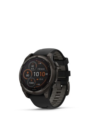 가민 피닉스 8 47mm 사파이어 솔라 카본그레이 티타늄 블랙 밴드 GPS 스마트워치