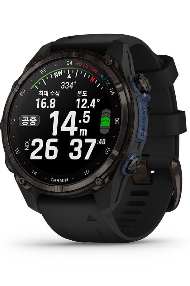 GARMIN - 기타소품 - 가민 디센트 MK3i 43mm 카본그레이DLC 티타늄/블랙 다이빙컴퓨터