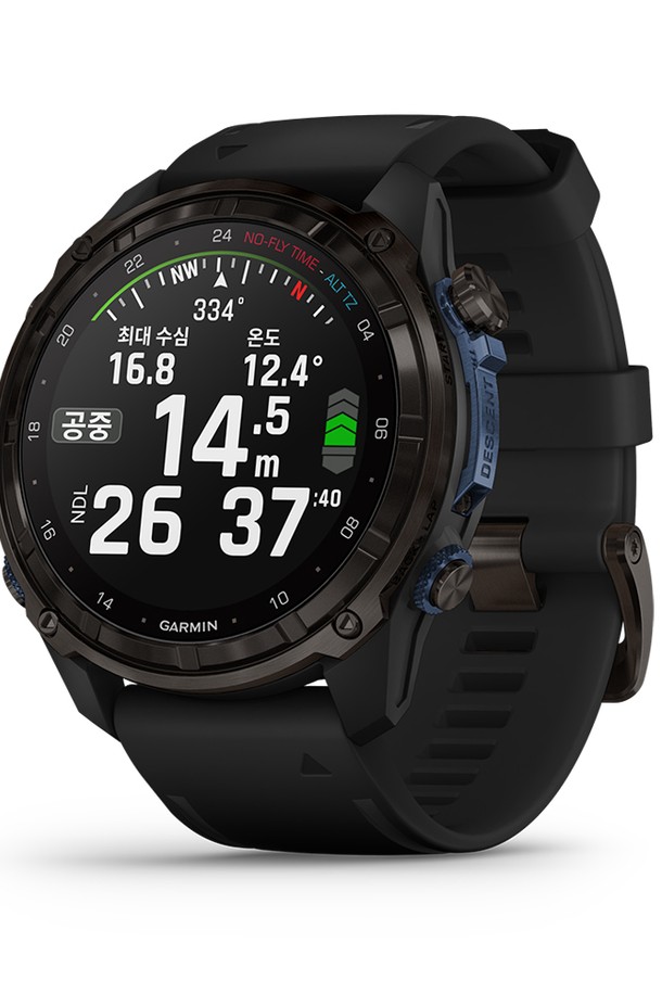 GARMIN - 기타소품 - 가민 디센트 MK3i 51mm 카본그레이DLC 티타늄/블랙 다이빙컴퓨터