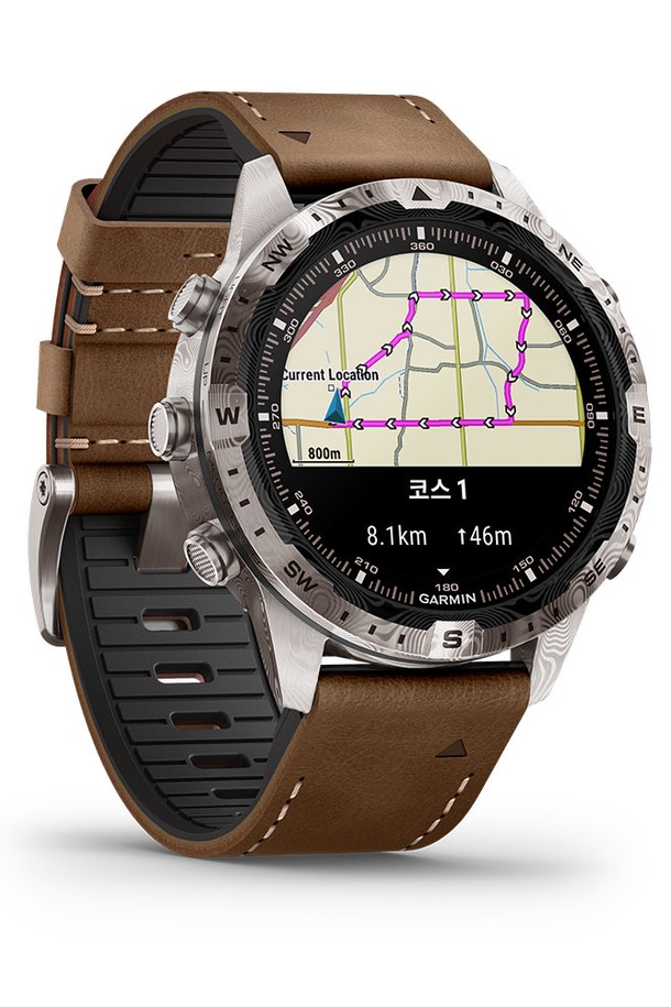 GARMIN - 기타소품 - 가민 마크2 어드벤처 다마스커스 스틸 에디션 GPS 스마트워치