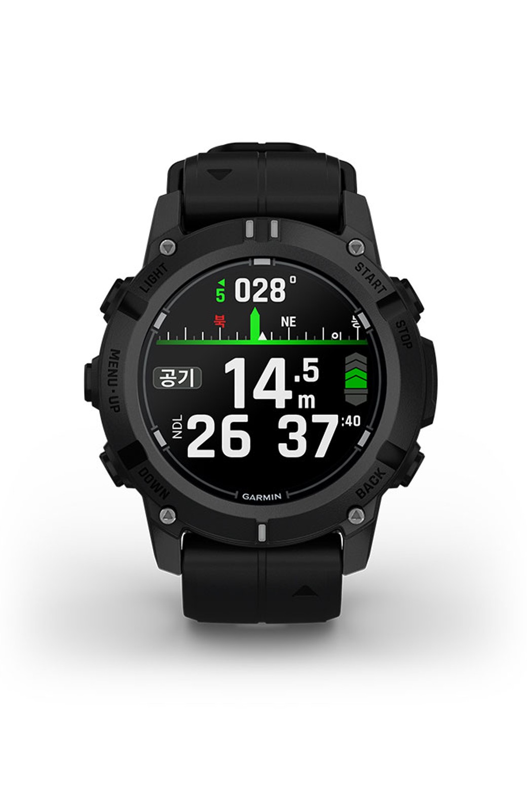 GARMIN - 기타소품 - 가민 디센트 G2 블랙 다이빙컴퓨터 다이버시계