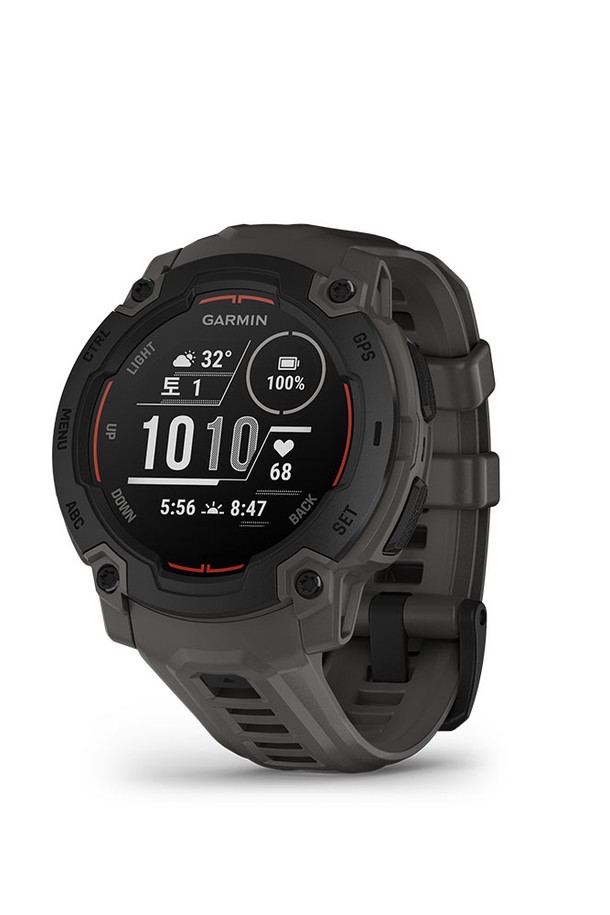 GARMIN - 기타소품 - 가민 인스팅트 E 45mm 블랙 차콜 밴드 멀티스포츠 GPS 스마트워치