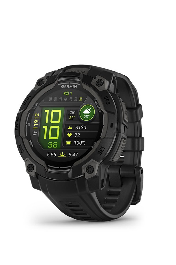 GARMIN - 기타소품 - 가민 인스팅트 3 45mm 아몰레드 블랙 멀티스포츠 GPS 스마트워치