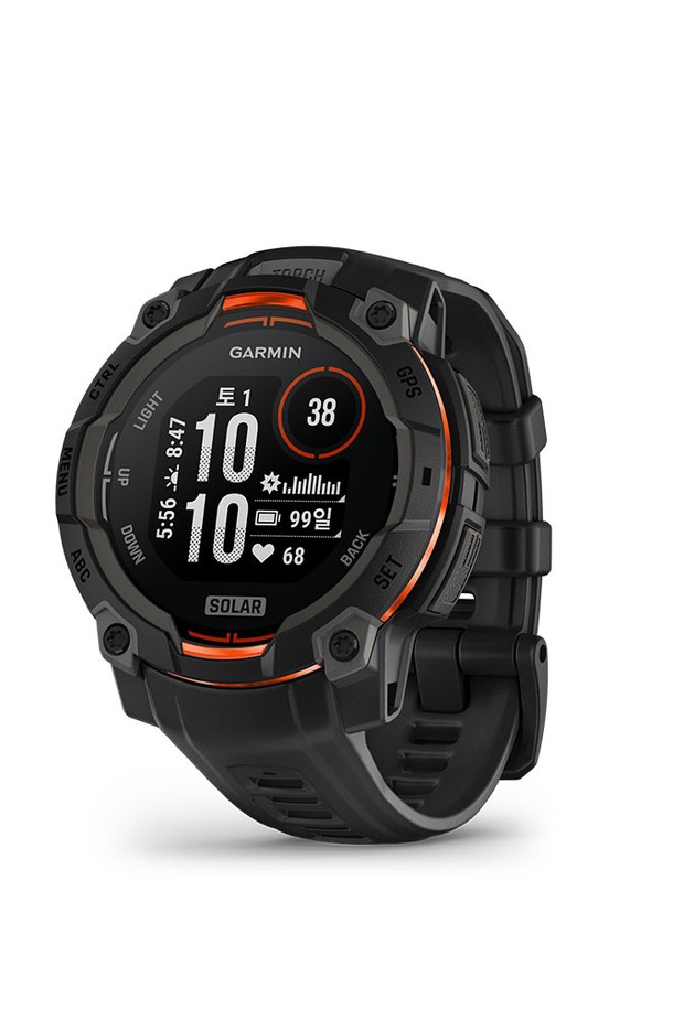 GARMIN - 기타소품 - 가민 인스팅트 3 솔라 45mm 블랙 멀티스포츠 GPS 스마트워치