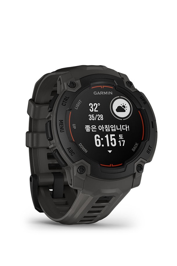 GARMIN - 기타소품 - 가민 인스팅트 E 45mm 블랙 차콜 밴드 멀티스포츠 GPS 스마트워치