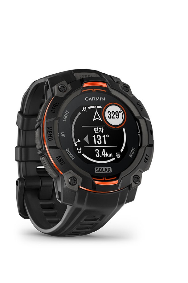 GARMIN - 기타소품 - 가민 인스팅트 3 솔라 45mm 블랙 멀티스포츠 GPS 스마트워치