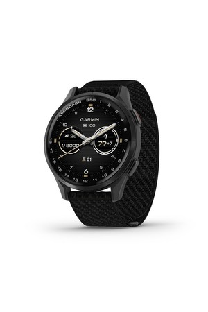 가민 어프로치 S50 43mm 나일론 블랙 골프 GPS 스마트워치