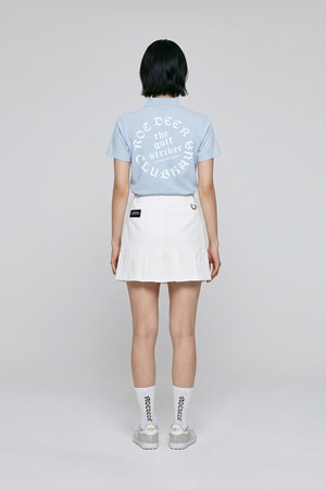 [WOMENS] COTTON PLEATED SKIRT (2 colors)_WHITE-a