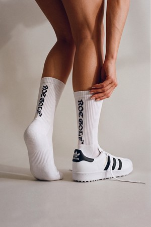 SIGNATURE ROEGOLF CREW SOCKS (2colors)_WHITE-a
