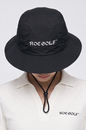 [DRY-FIT] ROEGOLF BUCKET HAT (3 colors)_BLACK-a