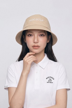 [DRY-FIT] ROEGOLF BUCKET HAT (3 colors)_BEIGE-a