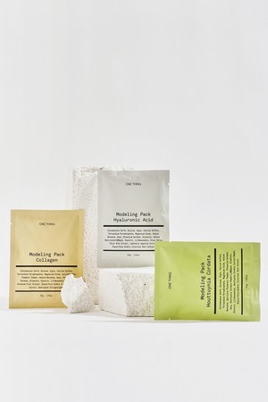 [원씽] 모델링팩 1kg(어성초 히알루론산 콜라겐 선택가능)+팩 도구3종 (쇼핑백 증정)