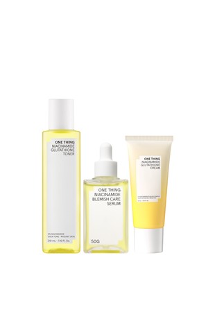 원씽 글루타치온 미백보습 3종 세트[토너+세럼+크림](수딩마스크1팩+미스트공병+쇼핑백 증정)
